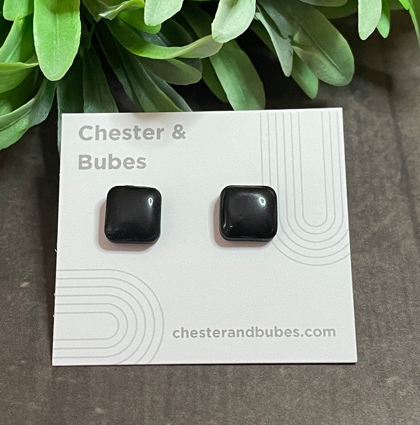Quiet Corner | Square Studs