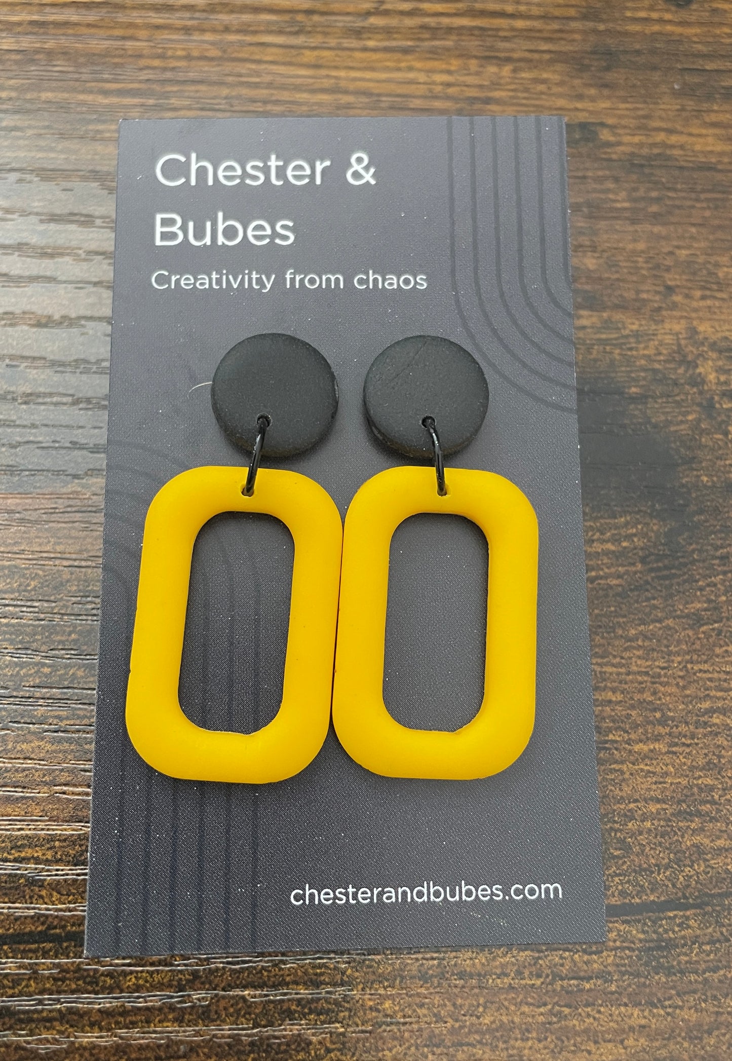 Bold & Colourful Playful Geometric Drop Earrings