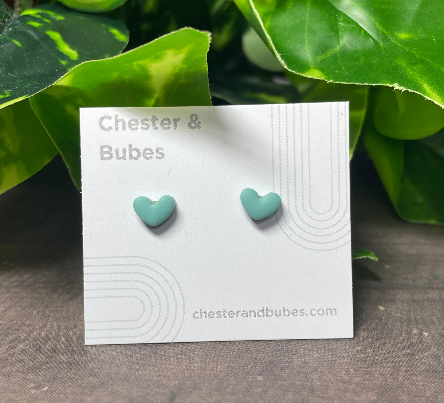 Tiny Hearts Studs