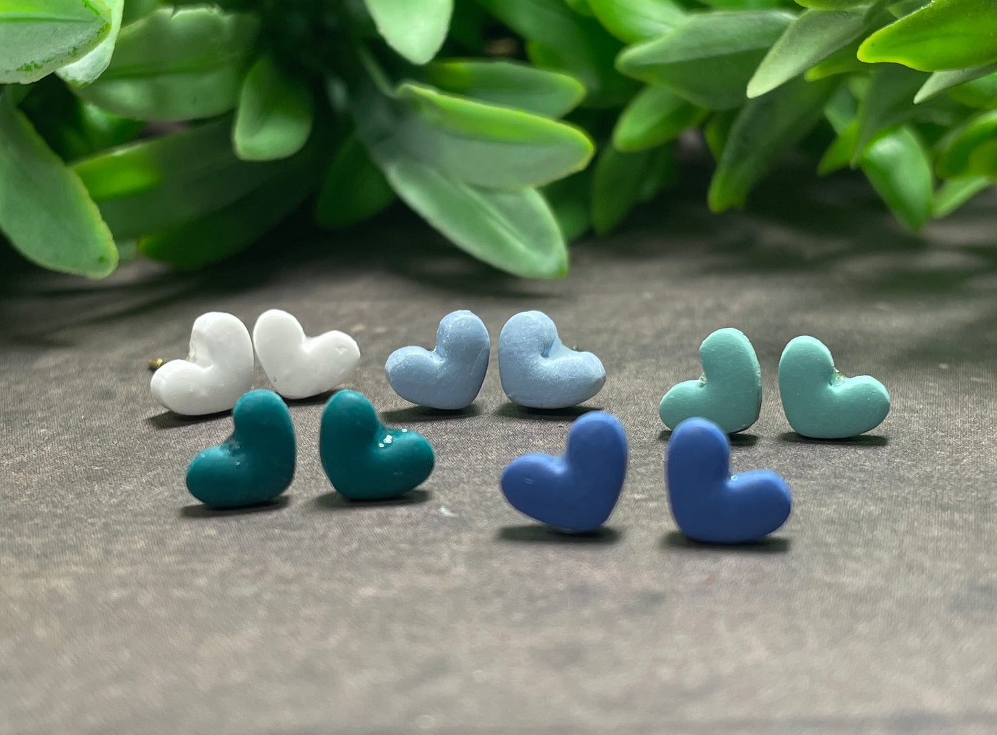 Tiny Hearts Studs