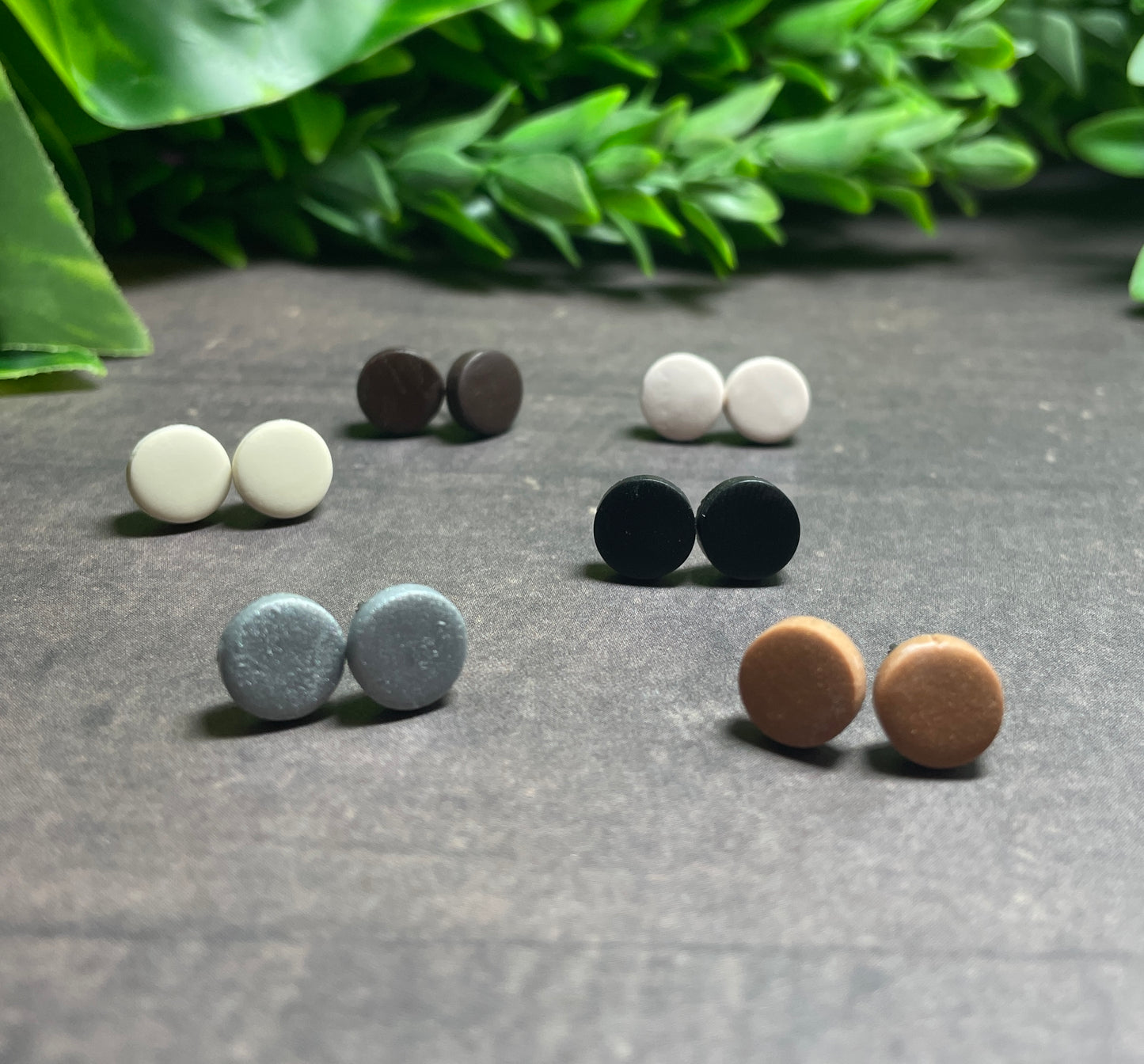 Tiny Round Studs | The Neutral Collection