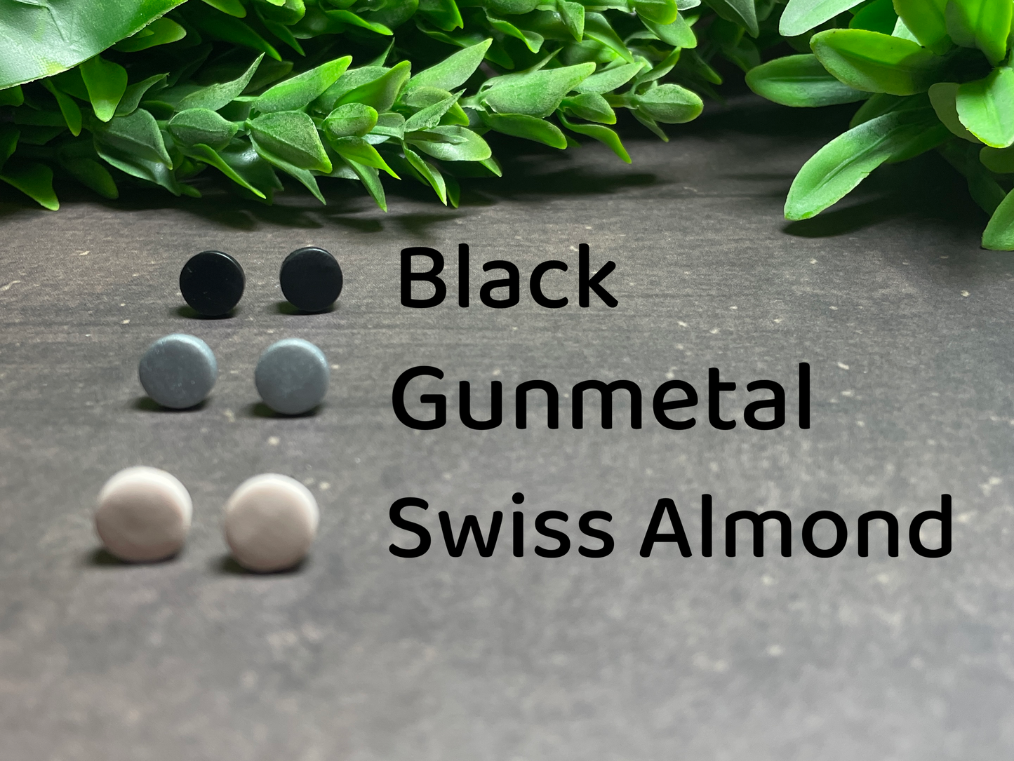 Tiny Round Studs | The Neutral Collection