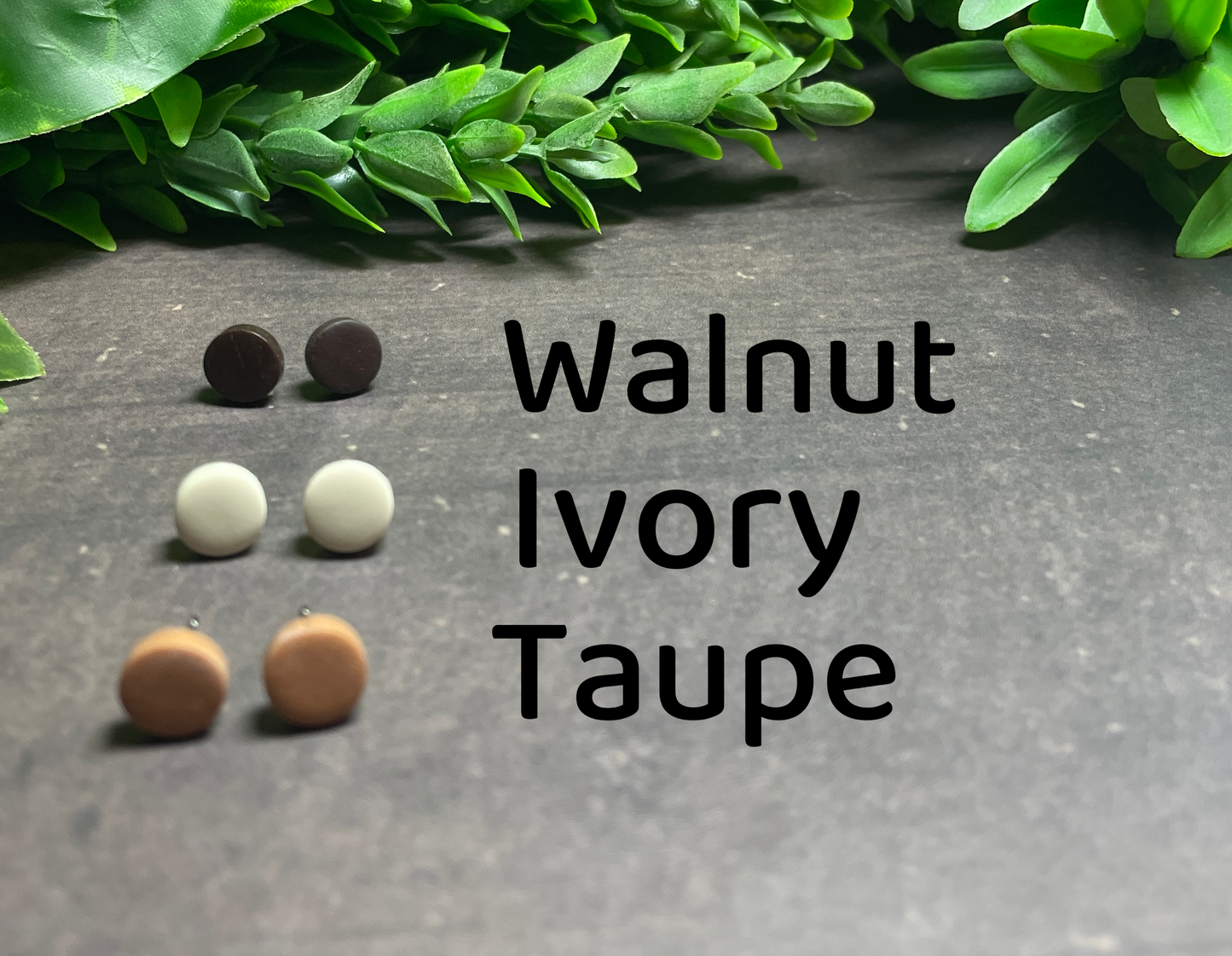 Tiny Round Studs | The Neutral Collection