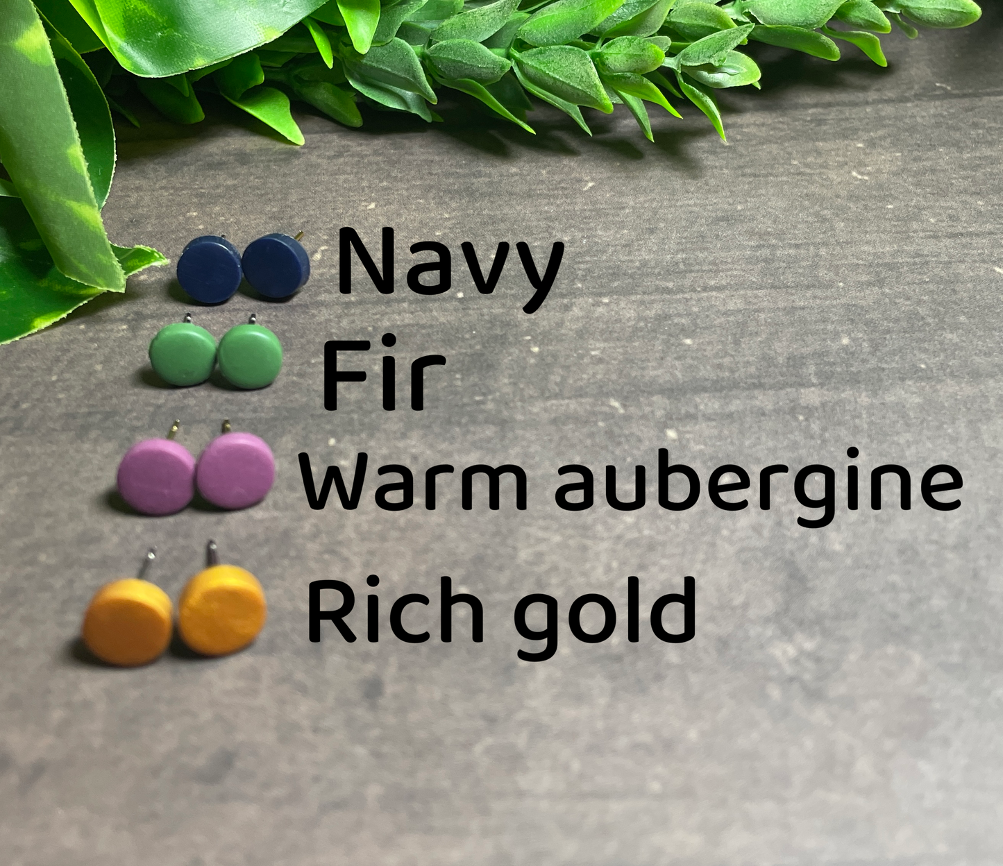 Tiny Round Studs | The Regal Collection