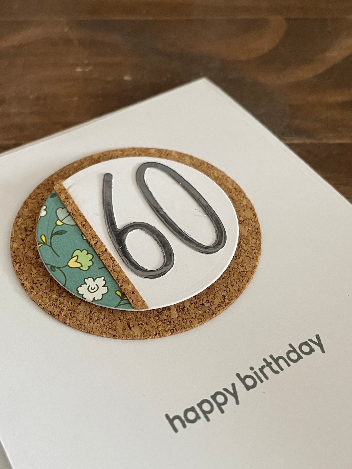 60th birthday card