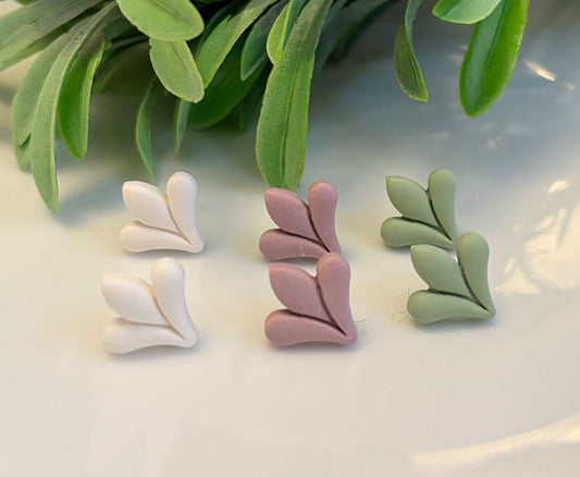 Sculpted Petal Studs