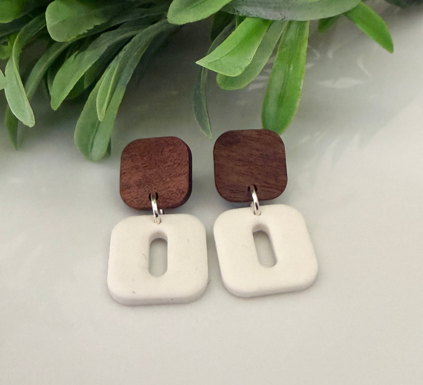 Natural Balance - Geometric earrings