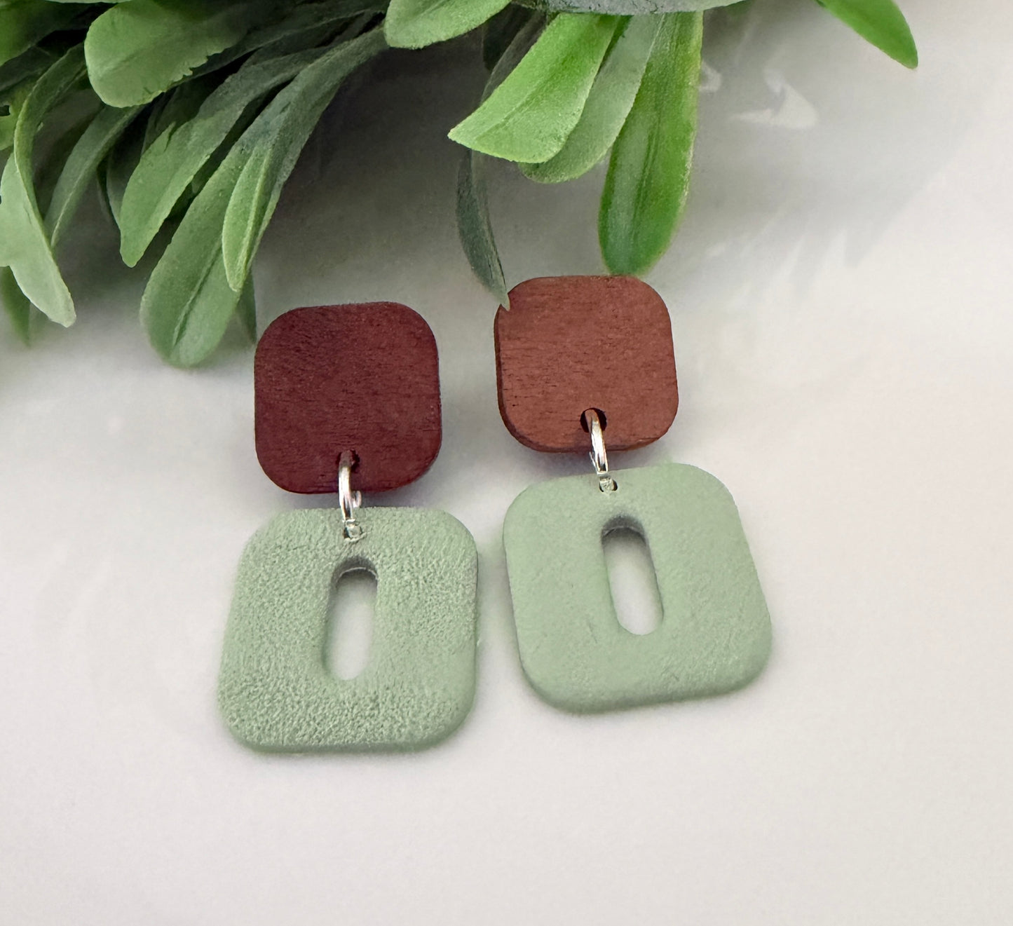 Natural Balance - Geometric earrings