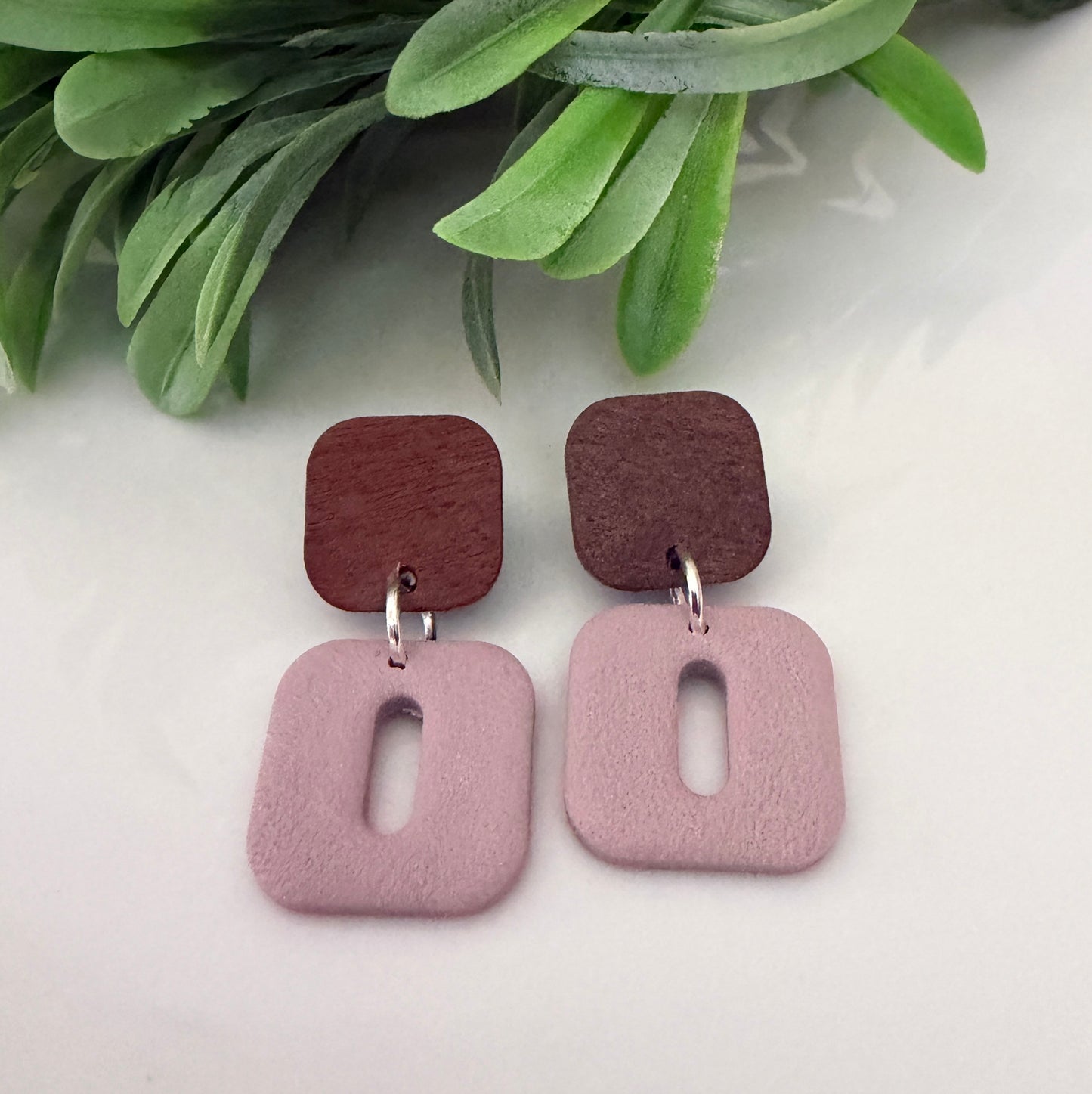 Natural Balance - Geometric earrings