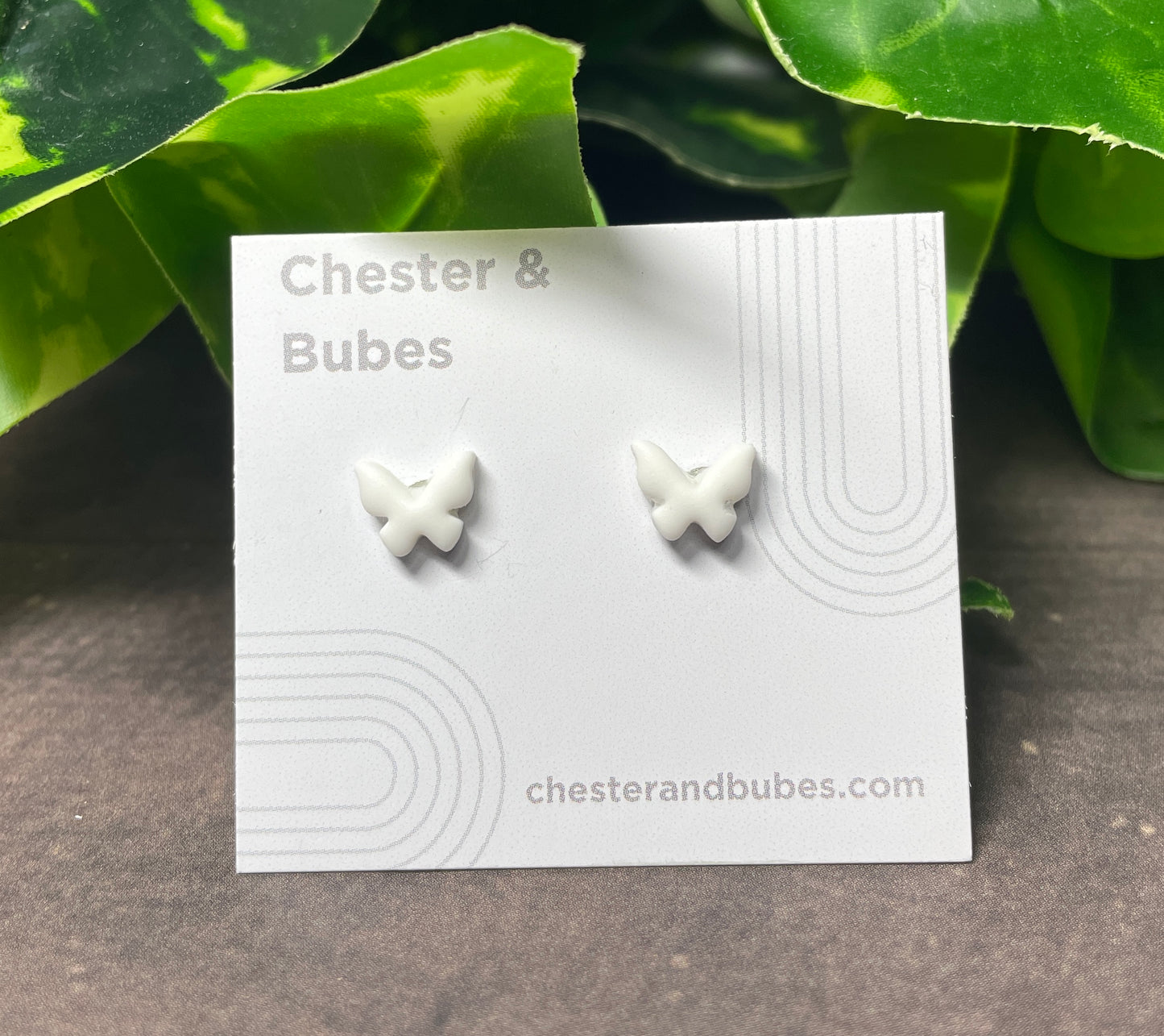 Tiny Butterfly Studs